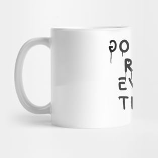 go fast risk everything Mug